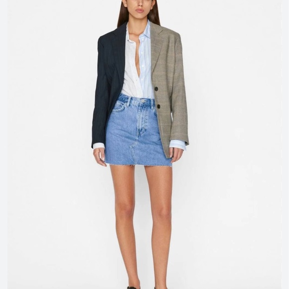 Frame Denim, Le High N Tight Skirt Size 24 - Picture 5 of 6